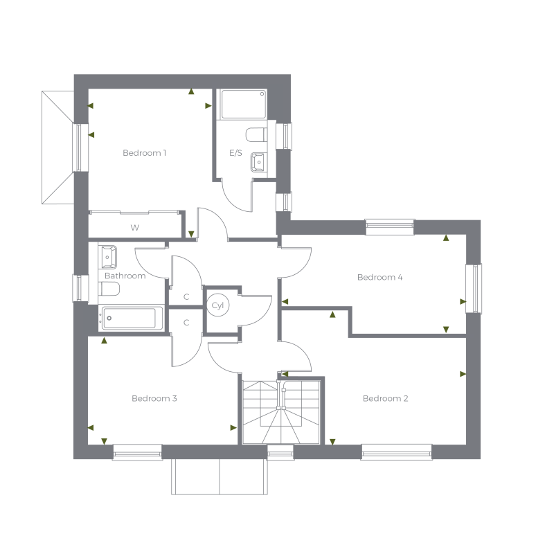 First Floor floorplan