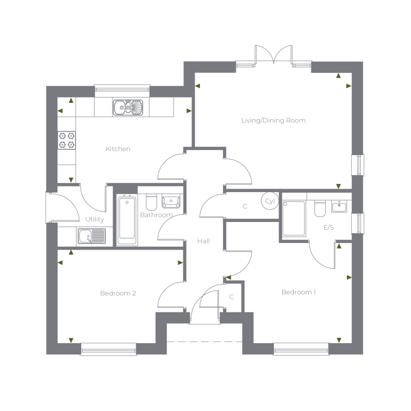 Ground Floor floorplan