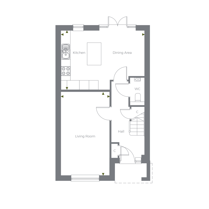 Ground Floor floorplan