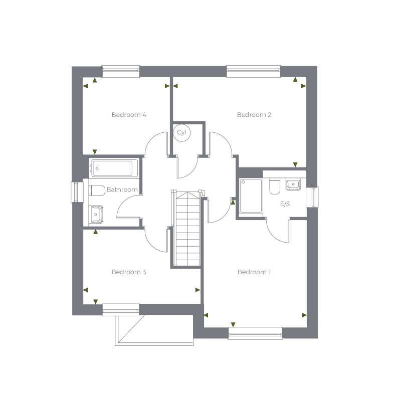 First Floor floorplan