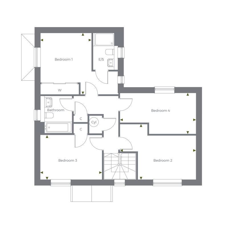 First Floor floorplan