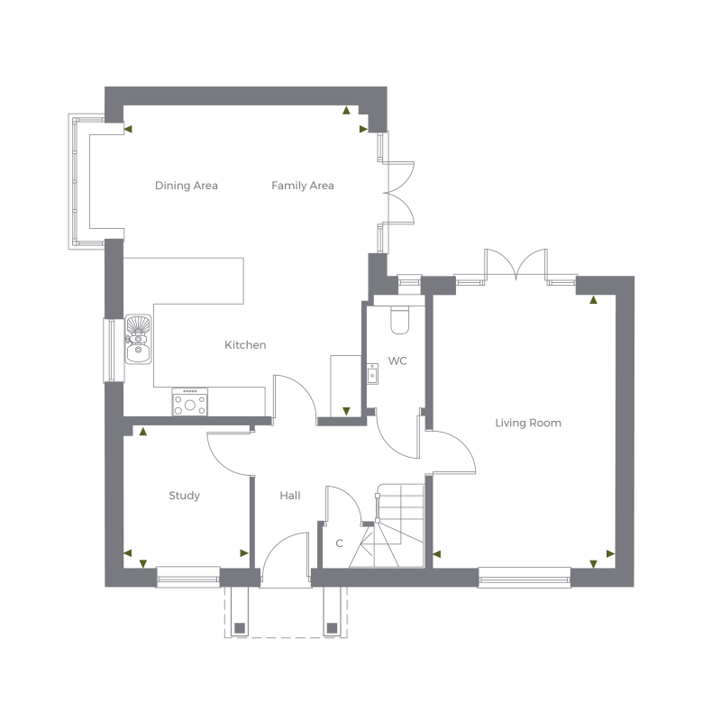 Ground Floor floorplan