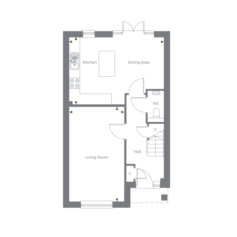 Ground Floor floorplan