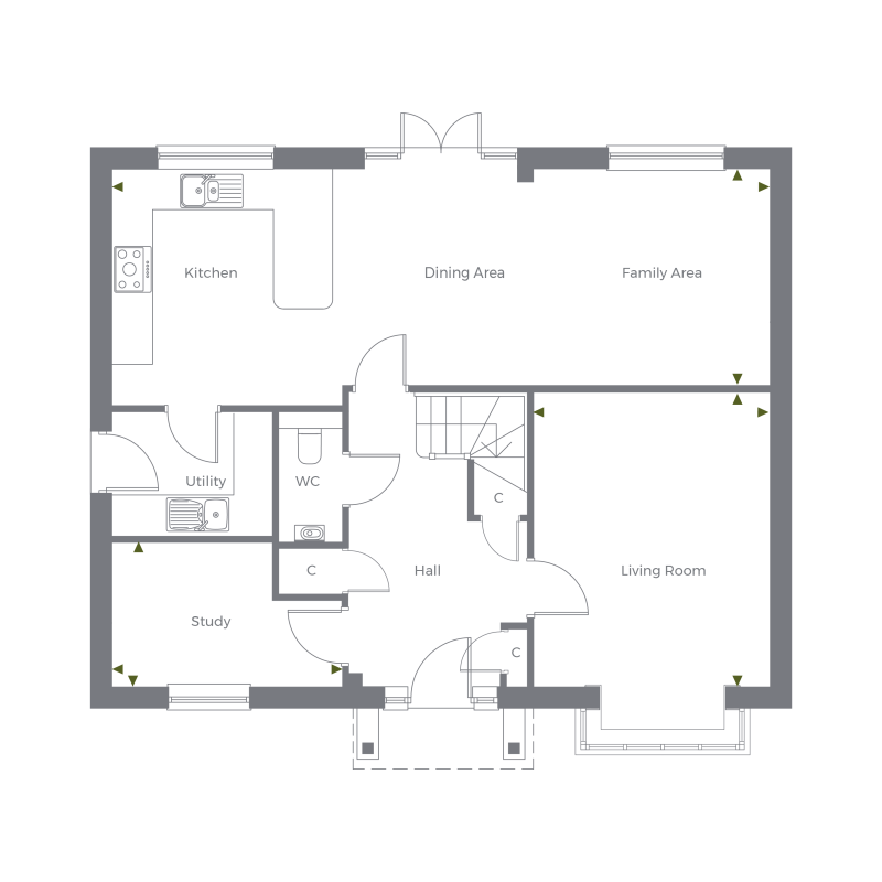 Ground Floor floorplan