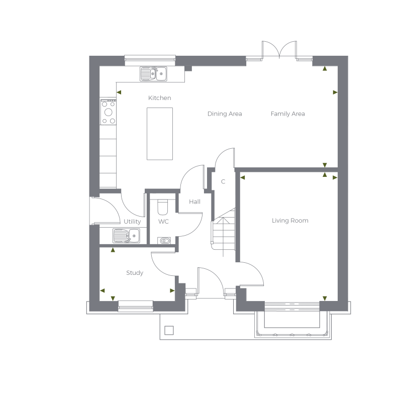 Ground Floor floorplan