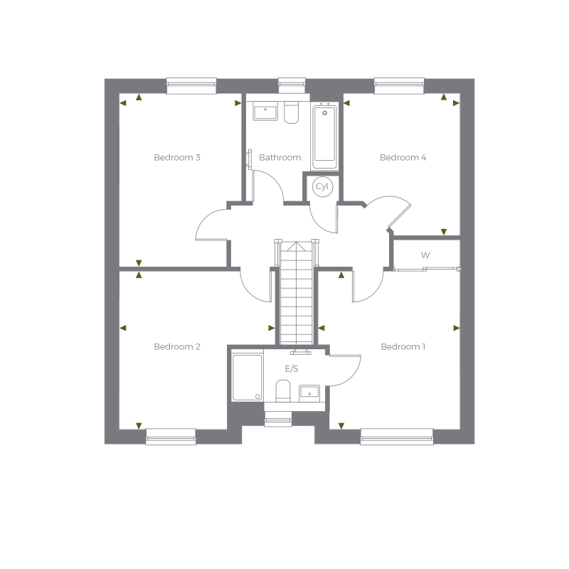 First Floor floorplan