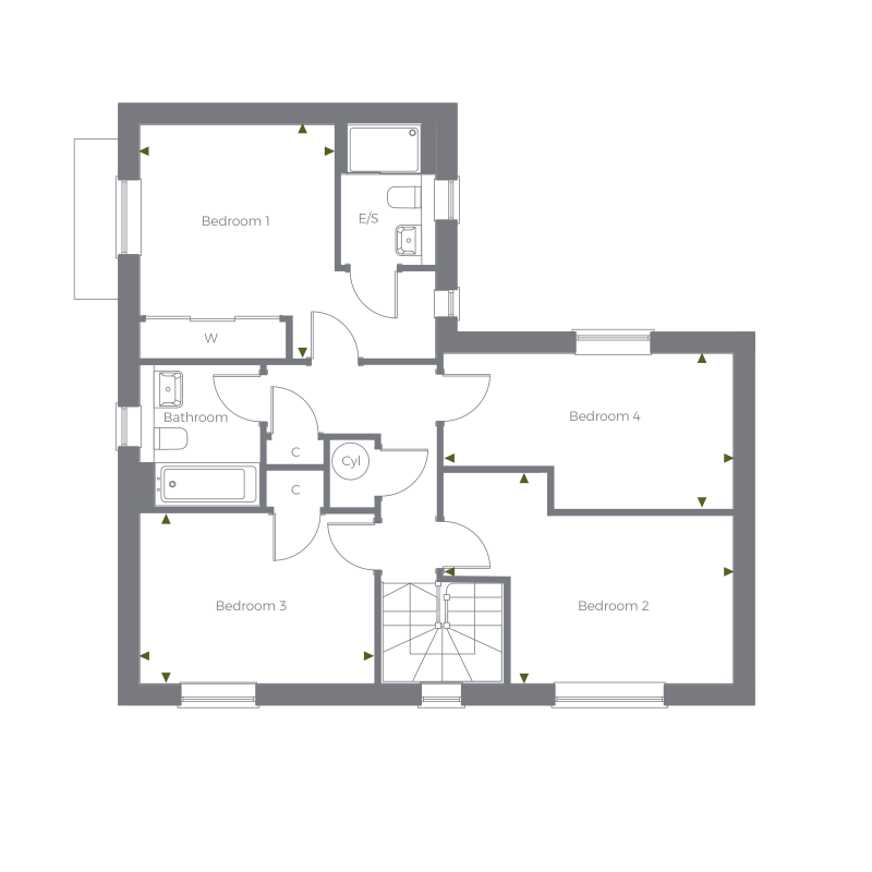 First Floor floorplan