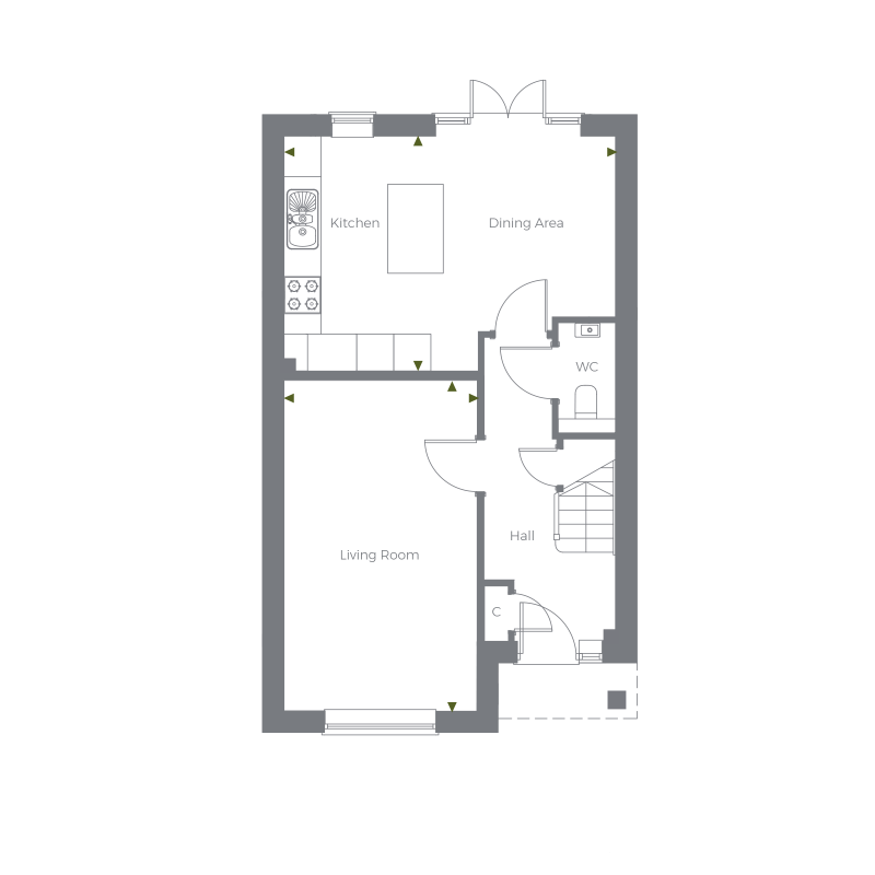 Ground Floor floorplan