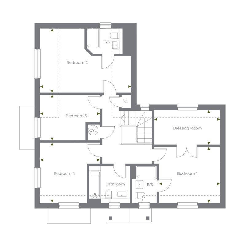 First Floor floorplan