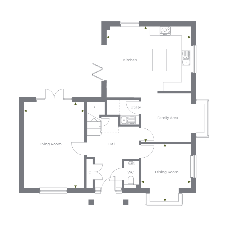 Ground Floor floorplan