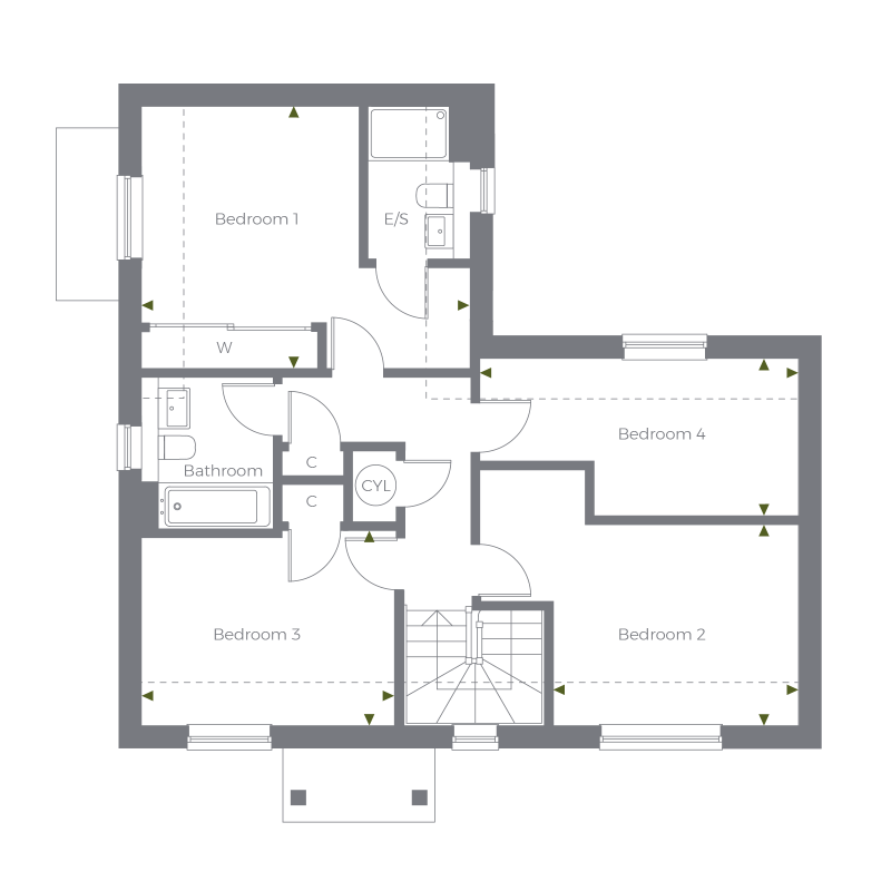 First Floor floorplan