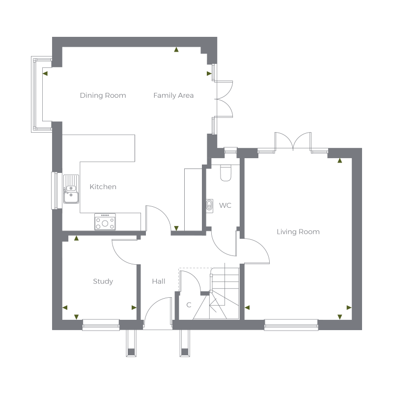 Ground Floor floorplan