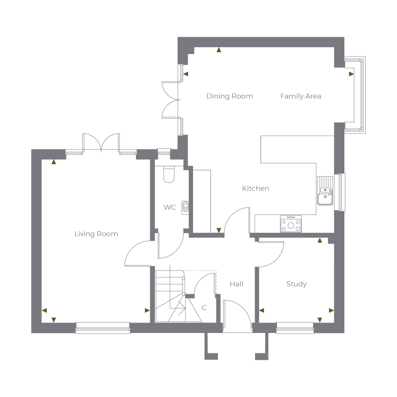 Ground Floor floorplan