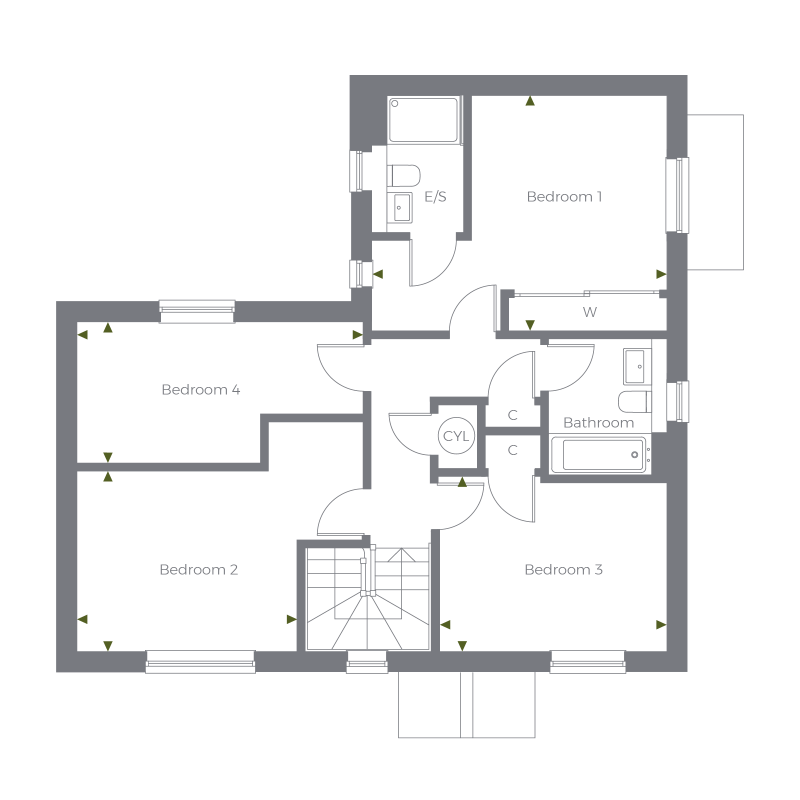 First Floor floorplan