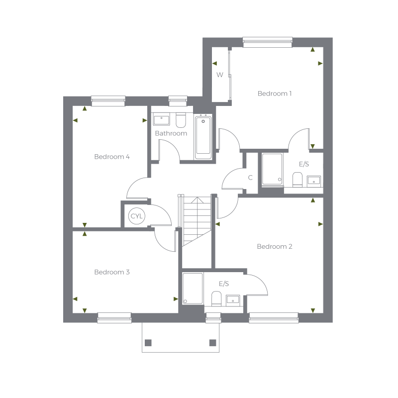 First Floor floorplan