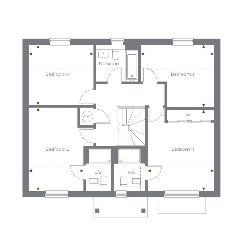 First Floor floorplan