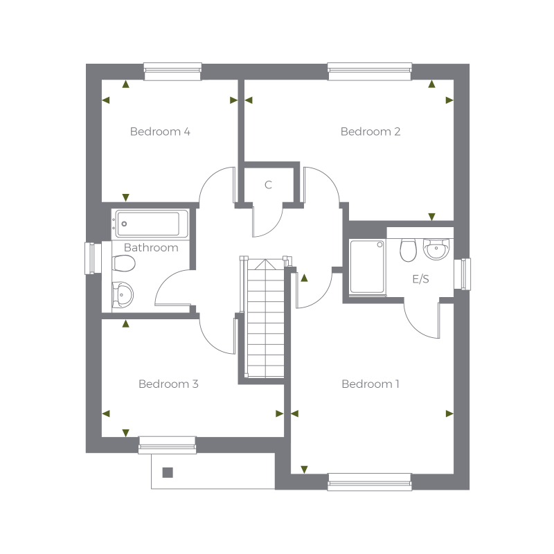 First Floor floorplan